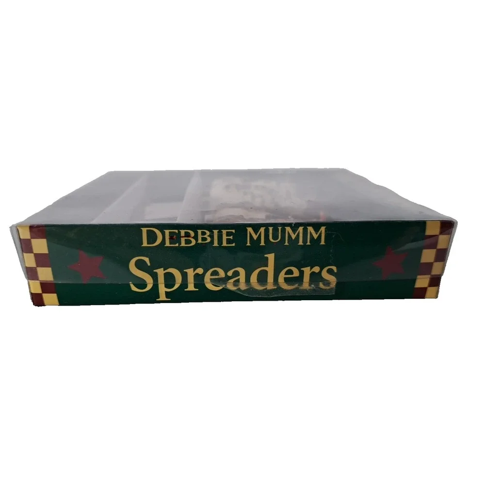 Debbie Mumm Snowman Spreaders Set of 4 Boston Warehouse 12871 Christmas Winter